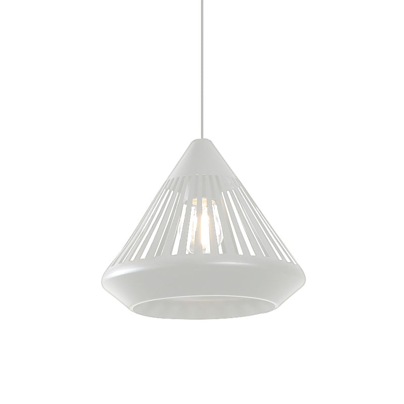 Single Iron Hanging Light Kit Vintage Black/White Diamond Cage Bistro Pendant Lighting Fixture Clearhalo 'Art Deco Pendants' 'Black' 'Cast Iron' 'Ceiling Lights' 'Ceramic' 'Crystal' 'Industrial Pendants' 'Industrial' 'Metal' 'Middle Century Pendants' 'Pendant Lights' 'Pendants' 'Rustic Pendants' 'Tiffany' Lighting' 1457050