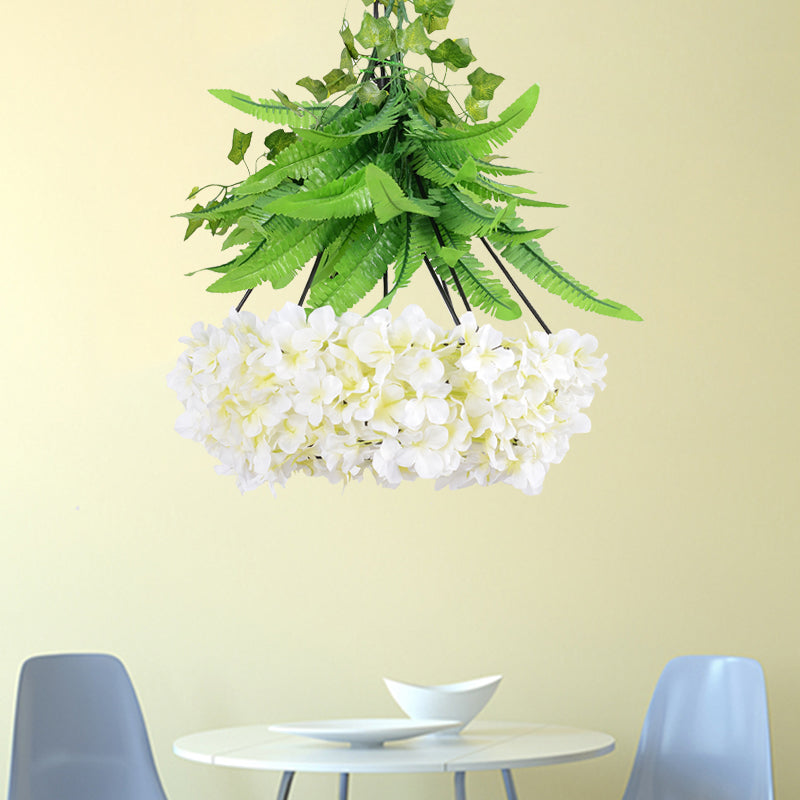 Iron Diamond Cage Ceiling Pendant Industrial 1 Light 16.5"/19.5" W Restaurant Plant Hanging Light Fixture in Black Black Clearhalo 'Ceiling Lights' 'Pendant Lights' 'Pendants' Lighting' 1458132_c7fcbcab-df11-4835-b32d-f34281060b17