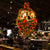 3 Lights Iron Chandelier Lighting Warehouse Black Diamond Cage Restaurant Flower Ceiling Lamp Black Clearhalo 'Cast Iron' 'Ceiling Lights' 'Chandeliers' 'Industrial Chandeliers' 'Industrial' 'Metal' 'Middle Century Chandeliers' 'Rustic Chandeliers' 'Tiffany' Lighting' 1458287