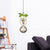 1-Head Hanging Light Loft Spherical Opal/Smoke Gray Glass Ceiling Lamp in Black/Grey/Gold with Oblong Frame and Plant Cup Gold Clearhalo 'Art Deco Pendants' 'Black' 'Cast Iron' 'Ceiling Lights' 'Ceramic' 'Crystal' 'Industrial Pendants' 'Industrial' 'Metal' 'Middle Century Pendants' 'Pendant Lights' 'Pendants' 'Rustic Pendants' 'Tiffany' Lighting' 1459872