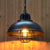 White/Black 1-Bulb Pendant Light Factory Iron Bowl Shape Ceiling Suspension Lamp with Wire Cage Frame Black Clearhalo 'Art Deco Pendants' 'Black' 'Cast Iron' 'Ceiling Lights' 'Ceramic' 'Crystal' 'Industrial Pendants' 'Industrial' 'Metal' 'Middle Century Pendants' 'Pendant Lights' 'Pendants' 'Rustic Pendants' 'Tiffany' Lighting' 1460136