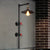 1 Light Flat Wall Sconce Lighting with Pipe and Angle Arm Industrial Style Black Metallic Wall Lamp Black Clearhalo 'Art deco wall lights' 'Cast Iron' 'Glass' 'Industrial wall lights' 'Industrial' 'Middle century wall lights' 'Modern' 'Rustic wall lights' 'Tiffany' 'Traditional wall lights' 'Wall Lamps & Sconces' 'Wall Lights' Lighting' 146326