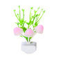 Decorative Seaweed Plastic Wall Lamp Plug-in LED Night Light in Green, Multi-Colored Light Clearhalo 'Night Lights' 'Wall Lights' Lighting' 1468173