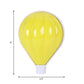 Yellow Bulb-Shape Plug in LED Night Lamp Cartoon Plastic Wall Lighting Ideas for Bedside Clearhalo 'Night Lights' 'Wall Lights' Lighting' 1468190