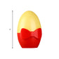 Kids Egg Shaped Mini Night Light Plastic Bedside LED Wall Lamp with Plug in Yellow-Red Clearhalo 'Night Lights' 'Wall Lights' Lighting' 1468214