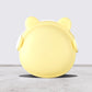 Plastic Bear Wall Nightlight Cartoon Pink/Blue/White Plug-in LED Night Lighting with Light Sensor Yellow Clearhalo 'Night Lights' 'Wall Lights' Lighting' 1468339