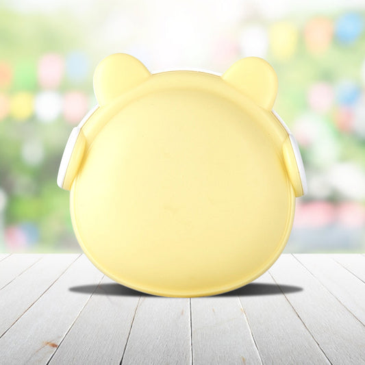 Plastic Bear Wall Nightlight Cartoon Pink/Blue/White Plug-in LED Night Lighting with Light Sensor Clearhalo 'Night Lights' 'Wall Lights' Lighting' 1468340