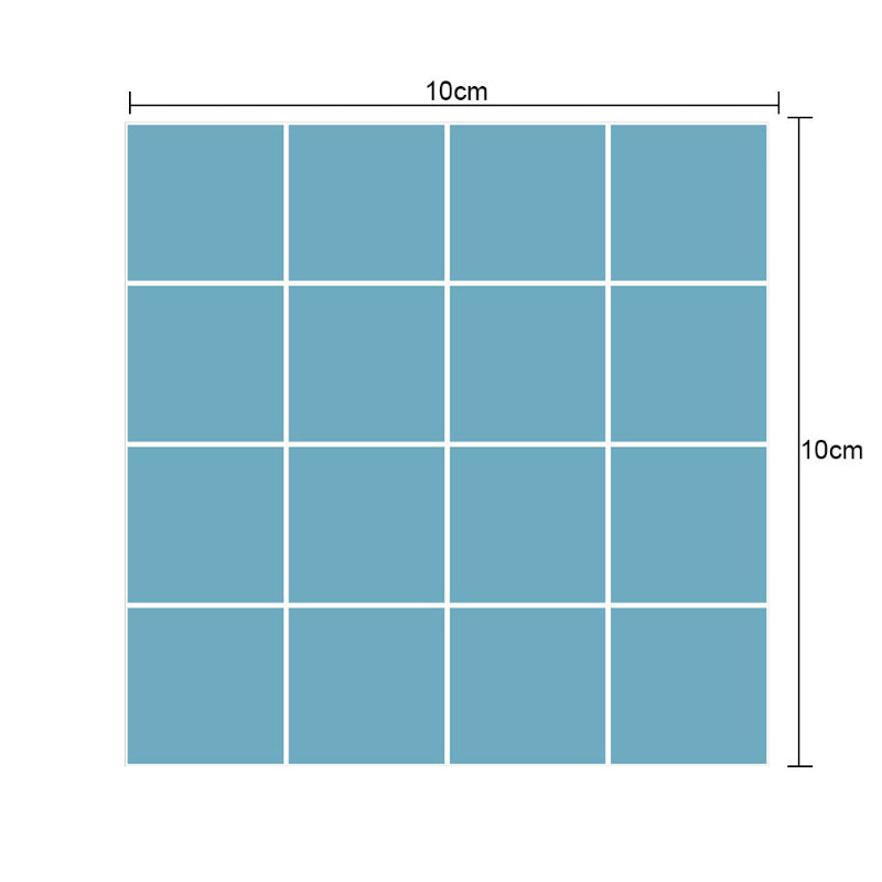 Minimalist Grid Wallpaper Panels for Kitchen 2.2-sq ft Wall Covering in Pastel Color, Easy Peel off Clearhalo 'Wall Decor' 'Wallpaper' 1468376