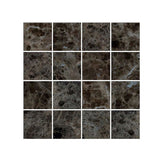 Grey-Black Marble Wallpaper Panel Peel and Paste Modernist Bathroom Wall Art (20 Pieces) Clearhalo 'Wall Decor' 'Wallpaper' 1468415