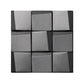 3D Cube Look Wallpaper Panels Modern Smooth Adhesive Wall Decor in Grey for Kitchen Clearhalo 'Wall Decor' 'Wallpaper' 1468425