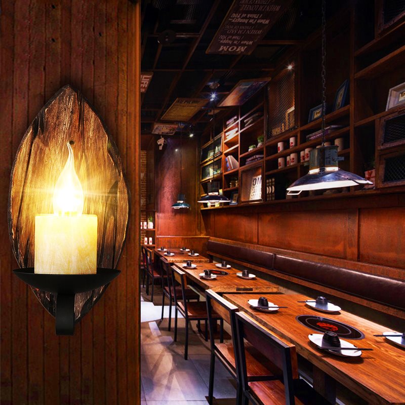 Cylinder Coffee Shop Wall Light Fixture Coastal Marble 1 Light Brown Sconce Lamp with Wooden Semicircle/Foot/Rectangle Base Brown Oval Clearhalo 'Industrial wall lights' 'Industrial' 'Middle century wall lights' 'Rustic wall lights' 'Tiffany' 'Wall Lamps & Sconces' 'Wall Lights' Lighting' 147138