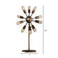 Farmhouse Sputnik Table Lighting Multi Light Iron Standing Light with Open Bulb in Black for Coffee Shop Clearhalo 'Lamps' 'Table Lamps' Lighting' 147199