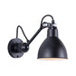 Single Bowl Shade Wall Reading Lamp Industrial Black/Red/Yellow Iron Sconce Light with Swing Arm Clearhalo 'Art deco wall lights' 'Cast Iron' 'Glass' 'Industrial wall lights' 'Industrial' 'Middle century wall lights' 'Modern' 'Rustic wall lights' 'Tiffany' 'Traditional wall lights' 'Wall Lamps & Sconces' 'Wall Lights' Lighting' 1473040