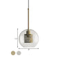 Cylindrical Bedroom Suspension Light Colonial Metal Mesh 1 Bulb Bronze/Silver Gray Pendant with Clear Glass Shade, 8"/9.5"/12" W Clearhalo 'Ceiling Lights' 'Pendant Lights' 'Pendants' Lighting' 1473102