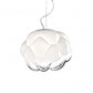 Sugar-Apple Matte Glass Hanging Light Simplicity 1 Bulb White Ceiling Pendant Light Clearhalo 'Ceiling Lights' 'Glass shade' 'Glass' 'Modern Pendants' 'Modern' 'Pendant Lights' 'Pendants' Lighting' 1475169