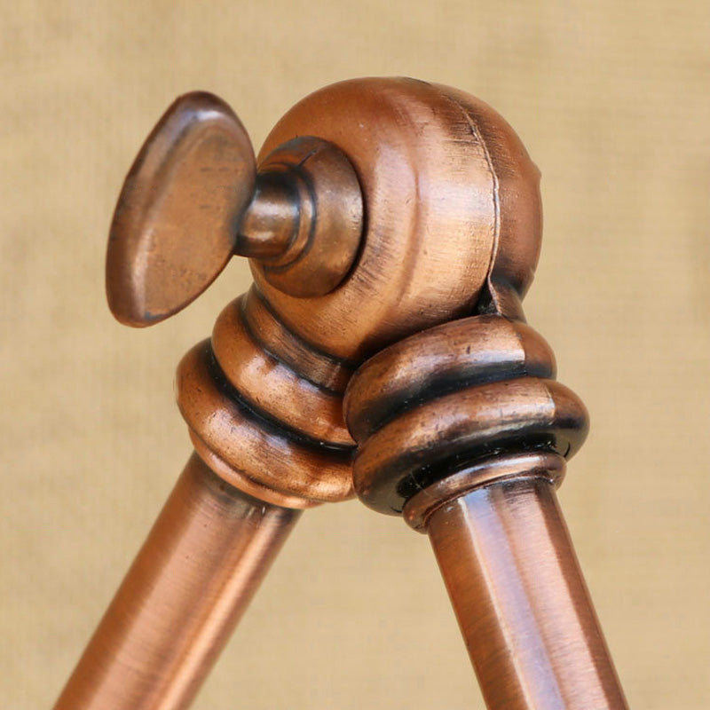 Vintage Stylish Saucer Wall Sconce 1 Light Metallic Wall Mount Light with Swing Arm in Brass/Copper Clearhalo 'Art deco wall lights' 'Cast Iron' 'Glass' 'Industrial wall lights' 'Industrial' 'Middle century wall lights' 'Modern' 'Rustic wall lights' 'Tiffany' 'Traditional wall lights' 'Wall Lamps & Sconces' 'Wall Lights' Lighting' 147855