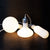 Bottle Shade Opal Glass Multi Pendant Contemporary 3 Lights Dining Room Hanging Light Fixture White Clearhalo 'Ceiling Lights' 'Glass shade' 'Glass' 'Industrial Pendants' 'Industrial' 'Middle Century Pendants' 'Pendant Lights' 'Pendants' 'Tiffany' Lighting' 148338