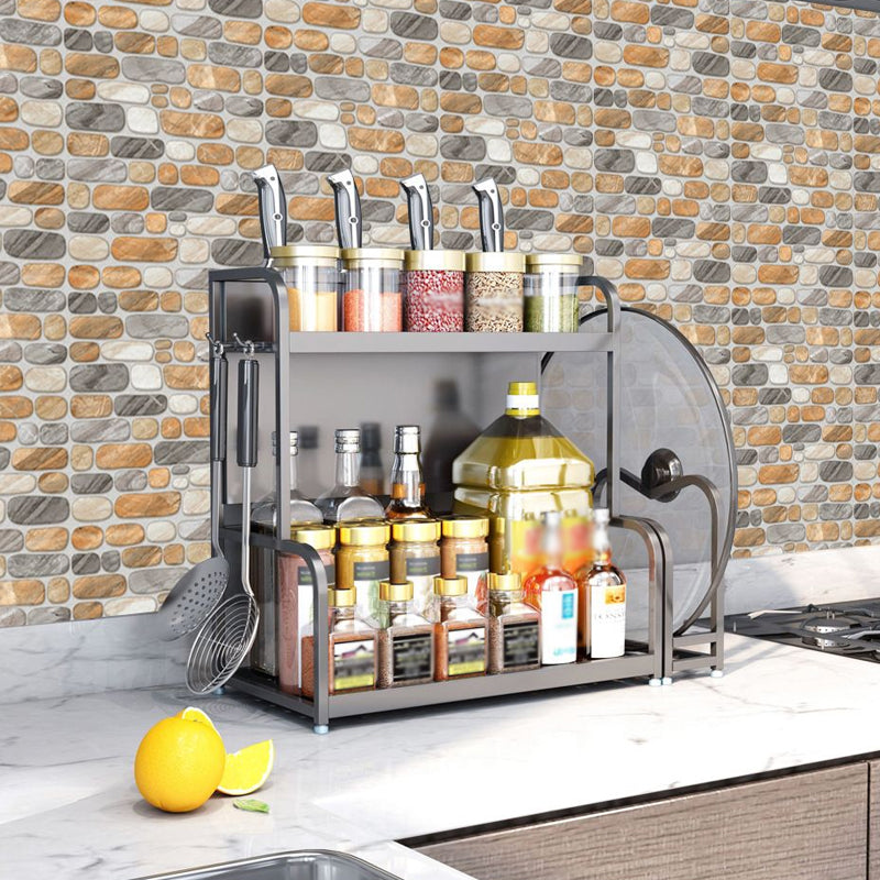 Cobble Wallpaper Panels Industrial Easy Peel off Kitchen Wall Decor, 8' L x 8" W Clearhalo 'Industrial wall decor' 'Industrial' 'Wallpaper' Wall Decor' 1501252