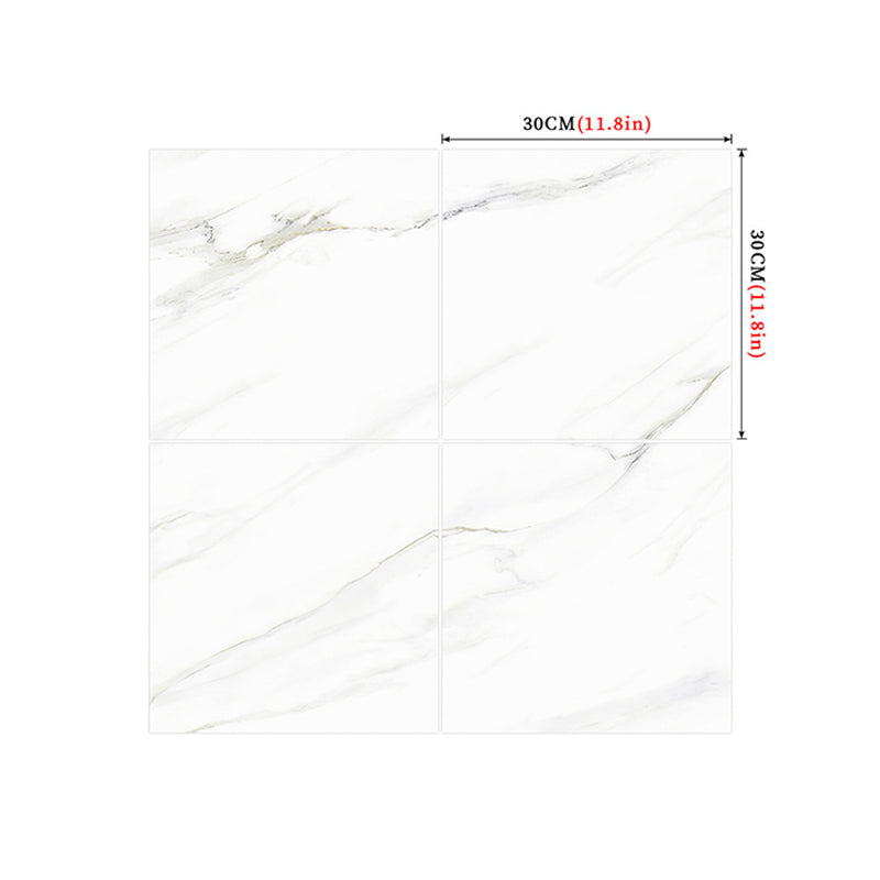 Self Stick Faux Marble Wallpaper Panels 3.9-sq ft Industrial Wall Art for Living Room Clearhalo 'Industrial wall decor' 'Industrial' 'Wallpaper' Wall Decor' 1501272