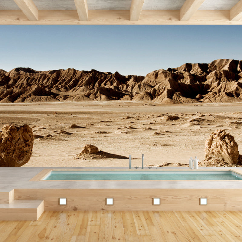 Photo Print Badlands Landscape Mural Extra Large Wall Covering Above Bed, Made to Measure Clearhalo 'Wall Decor' 'Wall Mural' 1501831