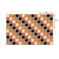 Diagonal Mosaics Wallpaper Panels Modern Self Sticking Living Room Wall Art, 7.8-sq ft Clearhalo 'Wall Decor' 'Wallpaper' 1504740