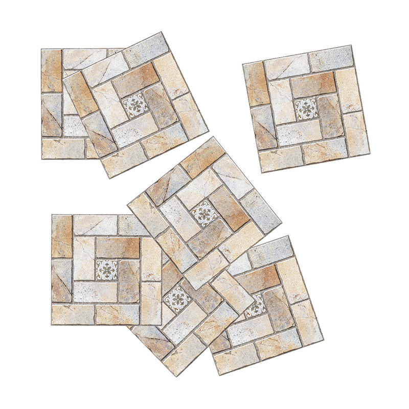 Brown Brick Look Wallpaper Panel Set Self Sticking Steampunk Kitchen Wall Covering Clearhalo 'Industrial wall decor' 'Industrial' 'Wallpaper' Wall Decor' 1504794