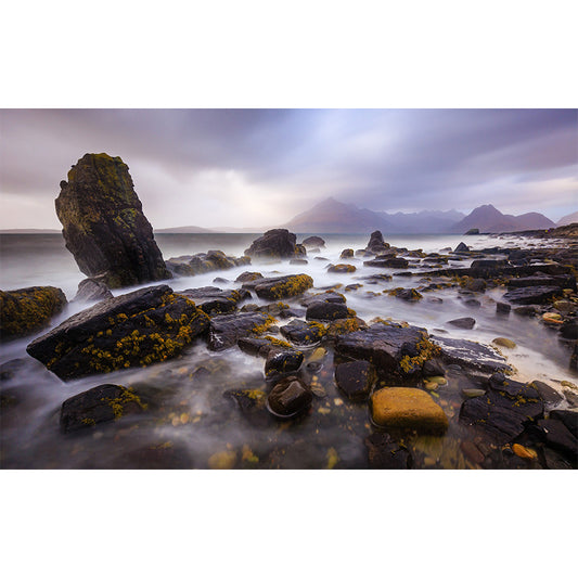 Modernism River Stones Mural Wallpaper Grey Stain Resistant Wall Covering for Home Clearhalo 'Wall Decor' 'Wall Mural' 1505171