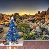 Photography Rock Stone Wall Mural for Living Room, Brown, Personalized Size Available Clearhalo 'Wall Decor' 'Wall Mural' 1505370