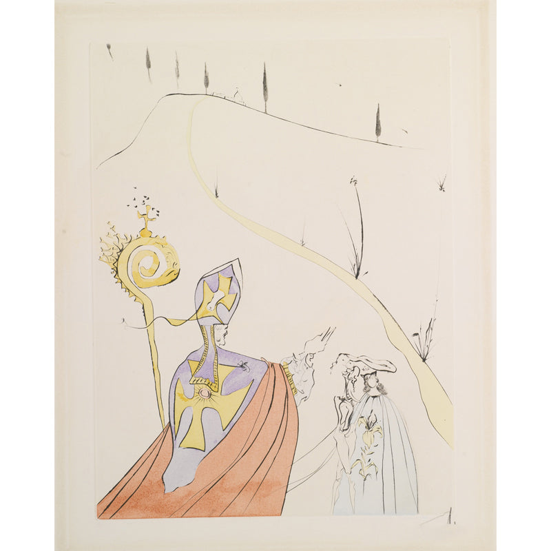 Religious Crown Ceremony Mural Surrealism Non-Woven Cloth Wall Covering in Pink for Home Clearhalo 'Wall Decor' 'Wall Mural' 1505576