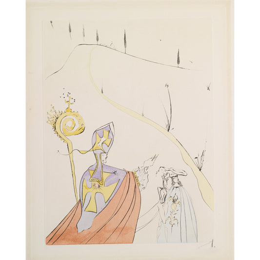 Religious Crown Ceremony Mural Surrealism Non-Woven Cloth Wall Covering in Pink for Home Clearhalo 'Wall Decor' 'Wall Mural' 1505576