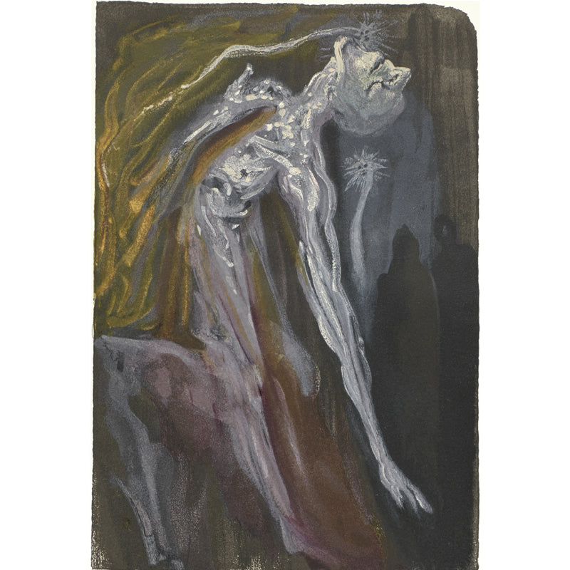 Grey Skeleton Painting Mural Decal Water-Proof Surrealistic Bedroom Wall Covering Clearhalo 'Wall Decor' 'Wall Mural' 1505676