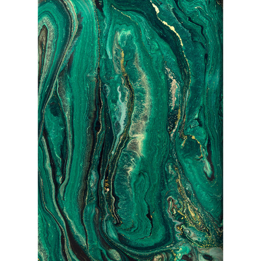 Abstract Flows Wallpaper Mural Tropical Smooth Wall Covering in Green for Bedroom Clearhalo 'Wall Decor' 'Wall Mural' 1505786