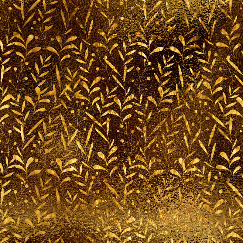 Full Size Foil Wallpaper Mural Artistry Pretty Botanics Wall Decor in Bright Color Clearhalo 'Wall Decor' 'Wall Mural' 1505856