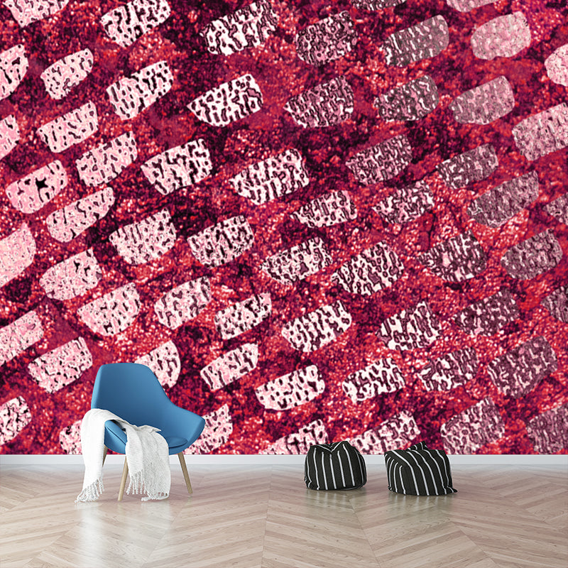 Modernist Spots Foil Wall Mural for Bedroom Personalized Wall Art in Pastel Color Clearhalo 'Wall Decor' 'Wall Mural' 1505935