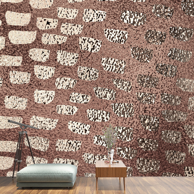 Modernist Spots Foil Wall Mural for Bedroom Personalized Wall Art in Pastel Color Clearhalo 'Wall Decor' 'Wall Mural' 1505939