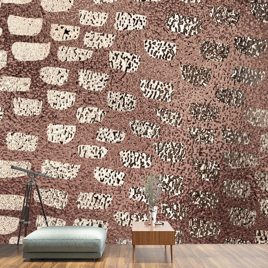 Modernist Spots Foil Wall Mural for Bedroom Personalized Wall Art in Pastel Color Clearhalo 'Wall Decor' 'Wall Mural' 1505939