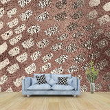 Modernist Spots Foil Wall Mural for Bedroom Personalized Wall Art in Pastel Color Clearhalo 'Wall Decor' 'Wall Mural' 1505940