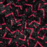 Huge Maze Lines Foil Mural Dark Color Non-Woven Material Wall Covering, Washable, Custom Made Clearhalo 'Wall Decor' 'Wall Mural' 1505961