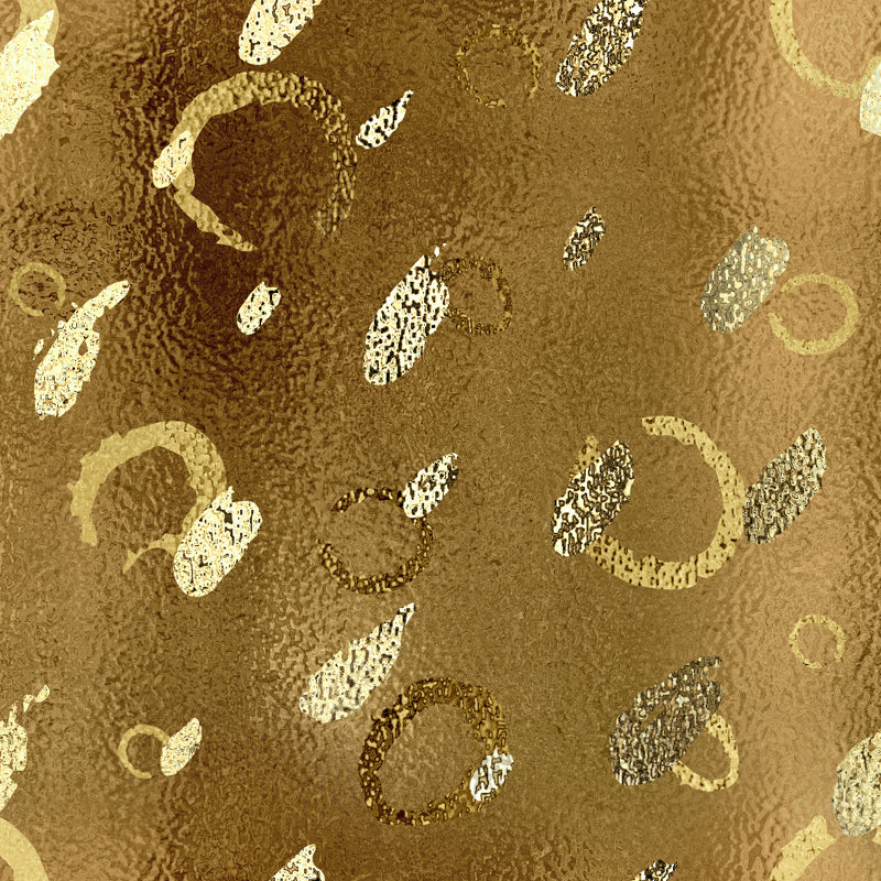 Modern Circles Foil Mural Decal Dark Color Moisture Resistant Wall Decor for Room Clearhalo 'Wall Decor' 'Wall Mural' 1506001