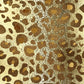 Trendy Leopard Print Foil Mural Bright Color Moisture Resistant Wall Decor for Living Room Clearhalo 'Wall Decor' 'Wall Mural' 1506106