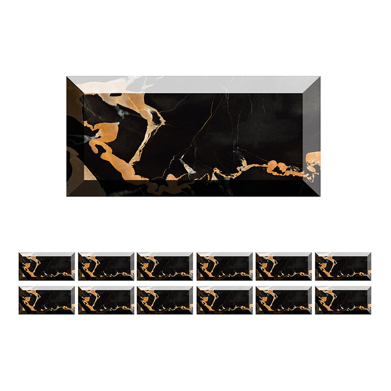 Smooth Removable Wallpaper Panels Rural Faux 3D Brick Wall Decor for Bathroom (12 Pcs) Clearhalo 'Country wall decor' 'Rustic' 'Wallpaper' Wall Decor' 1507549