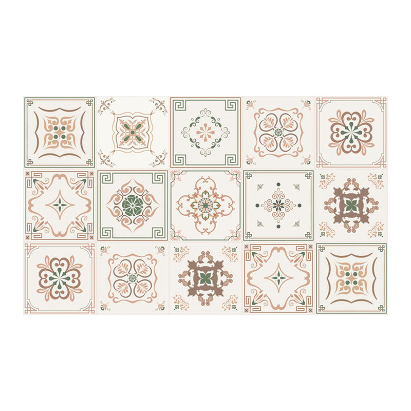 Boho Chic Quatrefoil Wallpaper Panel Set Brown Pick Up Sticks Wall Art for Kitchen Clearhalo 'Wall Decor' 'Wallpaper' 1507917