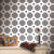 Black Geometric Wallpaper Panel Set Pick Up Sticks Contemporary Bathroom Wall Art Black Clearhalo 'Modern wall decor' 'Modern' 'Wallpaper' Wall Decor' 1508225