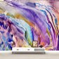 Enchanting Abstract Painting Mural Decal for Home, Purple, Custom Size Available Clearhalo 'Wall Decor' 'Wall Mural' 1508801