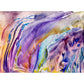 Enchanting Abstract Painting Mural Decal for Home, Purple, Custom Size Available Clearhalo 'Wall Decor' 'Wall Mural' 1508803