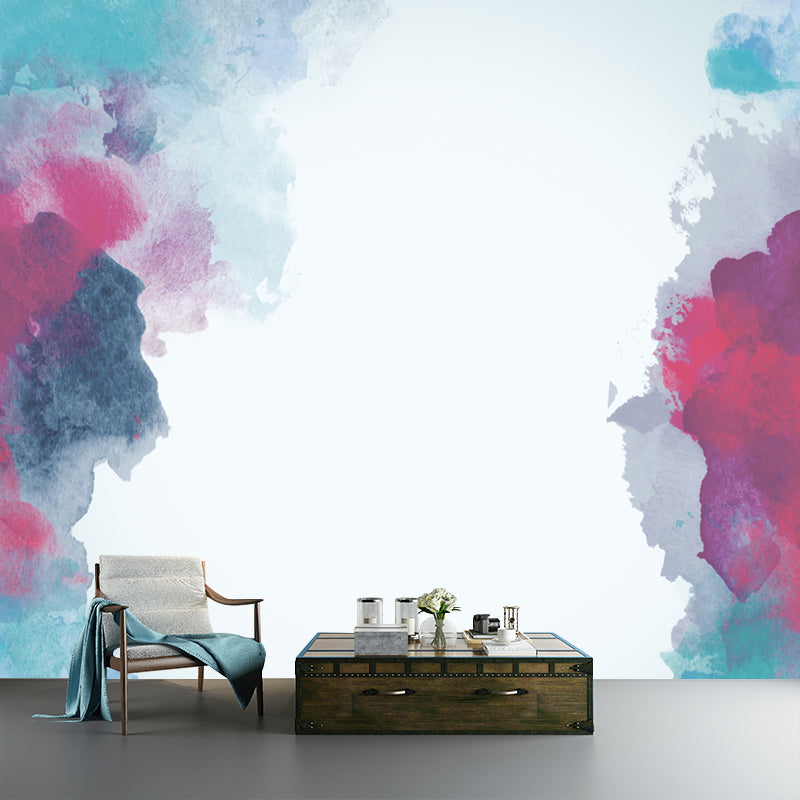 Whole Borders Painting Watercolor Mural Waterproof Modern Living Room Wall Decor Clearhalo 'Wall Decor' 'Wall Mural' 1508906