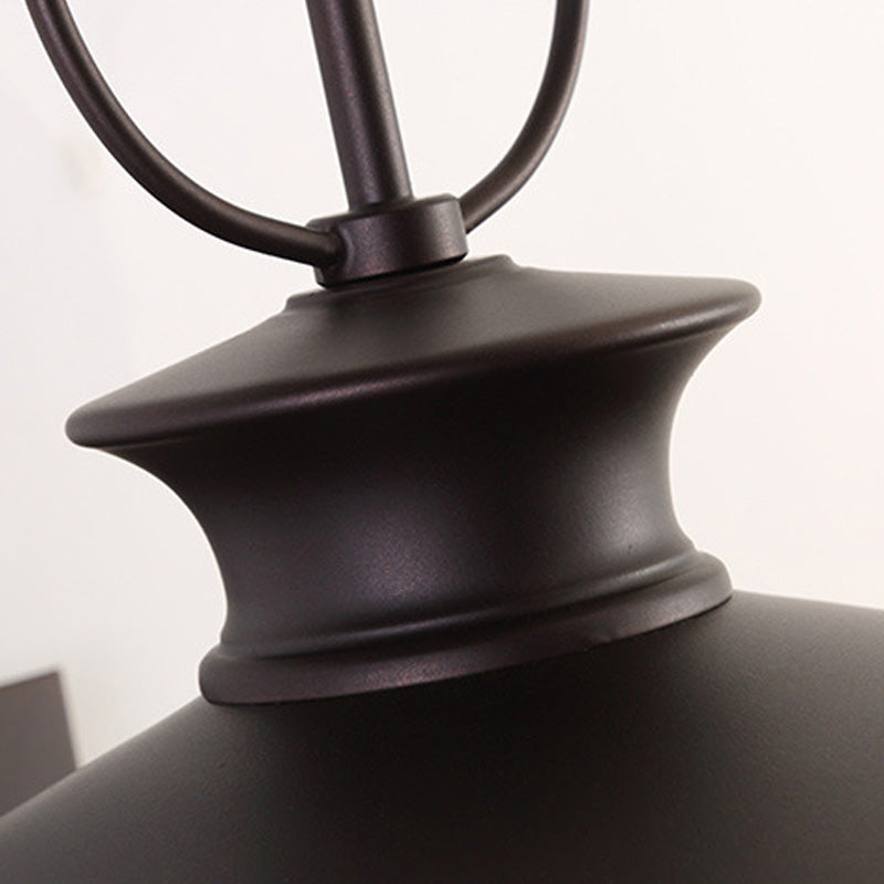 One Bulb Opal Glass Sconce Light Vintage Royal Black Cone/Cylinder Outdoor Wall Lamp Clearhalo 'Art deco wall lights' 'Cast Iron' 'Glass' 'Industrial wall lights' 'Industrial' 'Middle century wall lights' 'Modern' 'Rustic wall lights' 'Tiffany' 'Traditional wall lights' 'Wall Lamps & Sconces' 'Wall Lights' Lighting' 150942