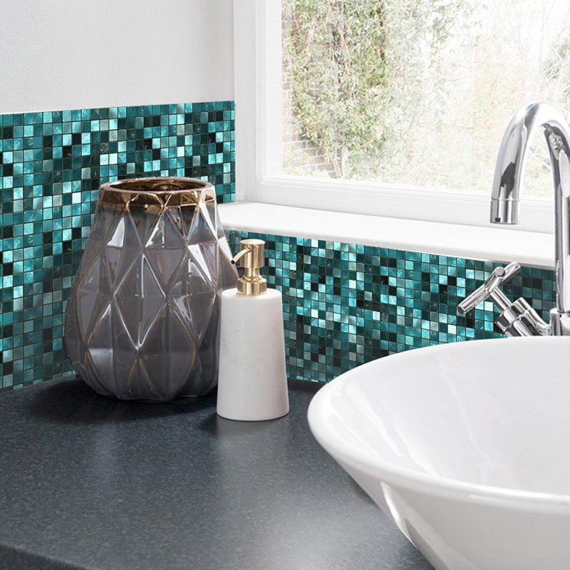 Self Sticking Mosaics Wallpaper Panels 50 Pieces PVC Modern Wall Art for Kitchen Clearhalo 'Wall Decor' 'Wallpaper' 1512423