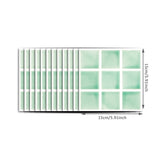 Green Checkered Wallpaper Panels 50 Pcs Peel and Stick Wall Covering for Accent Wall Clearhalo 'Wall Decor' 'Wallpaper' 1512473