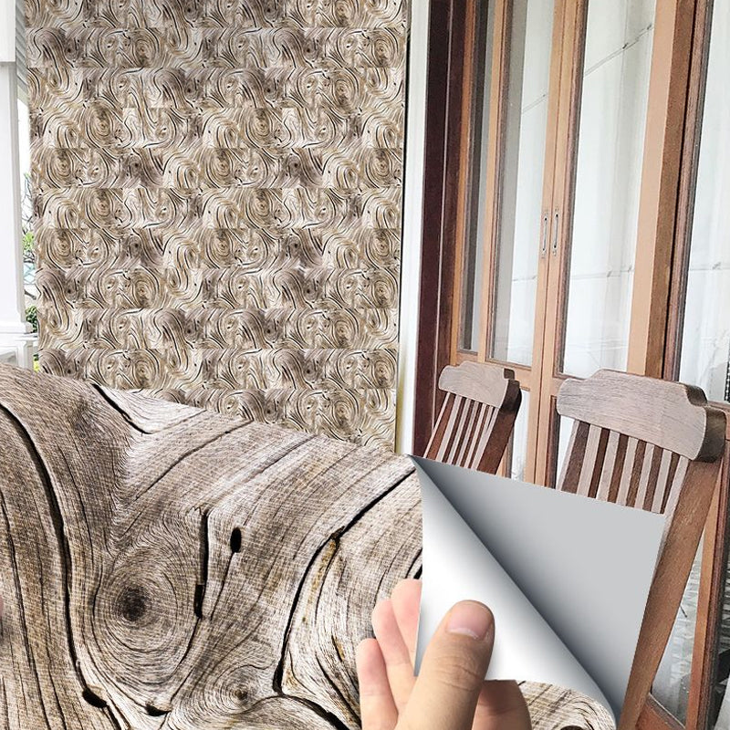 Brown Timber Annual Rings Wallpapers Pick Up Sticks Rustic Kitchen Wall Covering Clearhalo 'Country wall decor' 'Rustic' 'Wallpaper' Wall Decor' 1512520